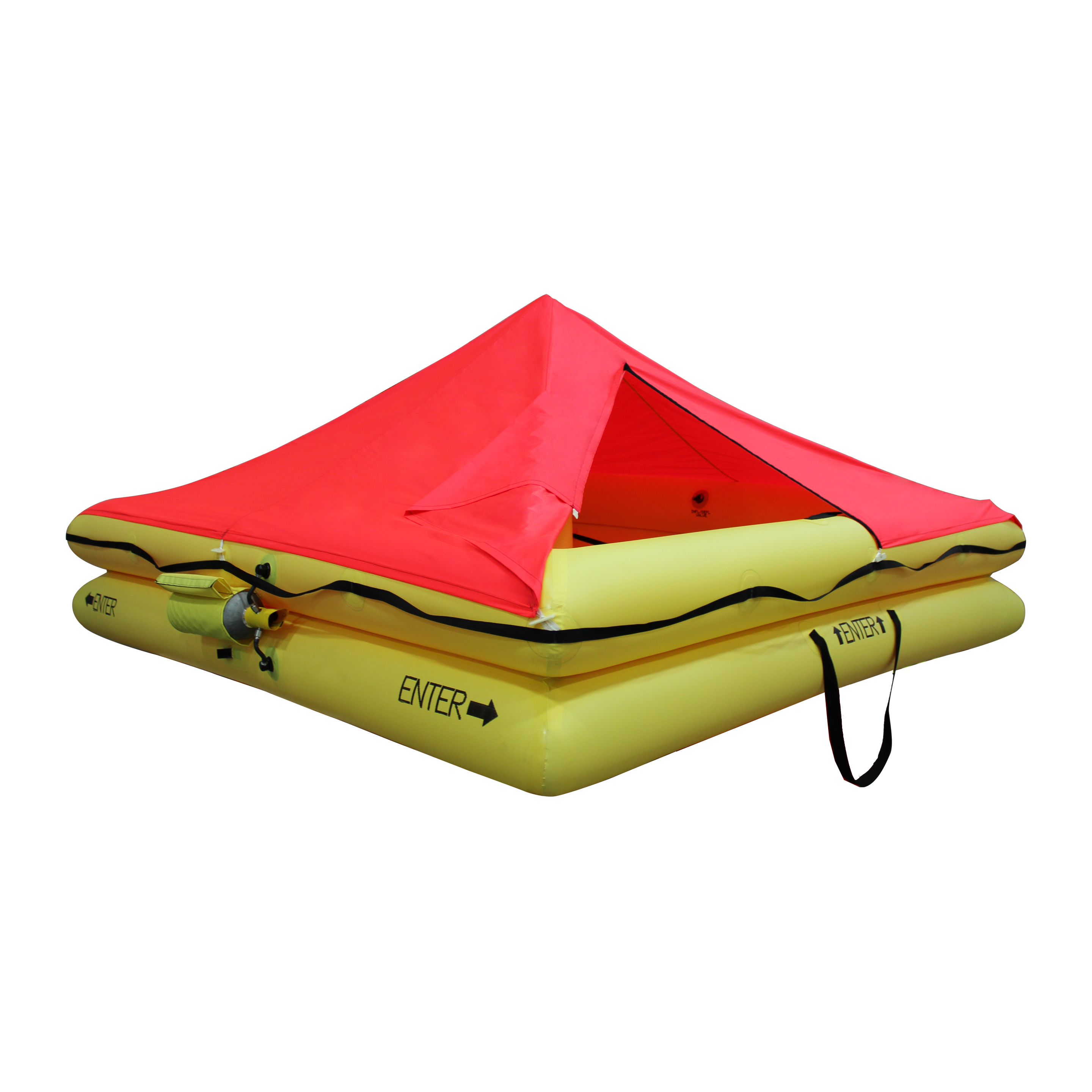 TSO 12 Person Life Raft with FAR 91 Survival Equipment Kit