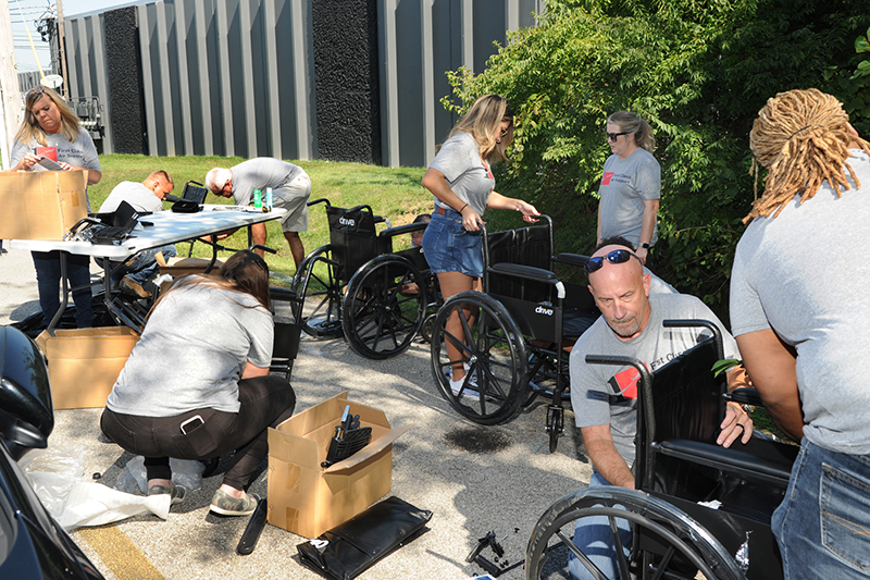 FCAS Wheelchair Build Off In Action